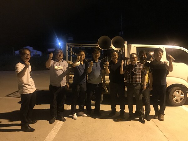  이한수 부안군의원  홍보활동