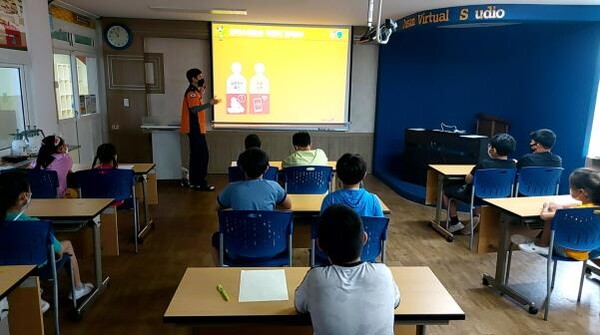 부안소방서, 심폐소생술·소방안전체험 교육 실시