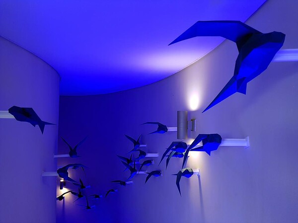 부안누에타운, 코로나19 극복 파랑새 공간 연출