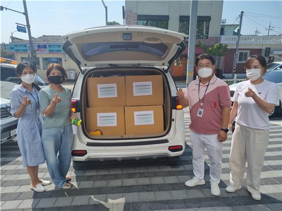 부안군, 고위기 청소년 무선 방역키트 지원