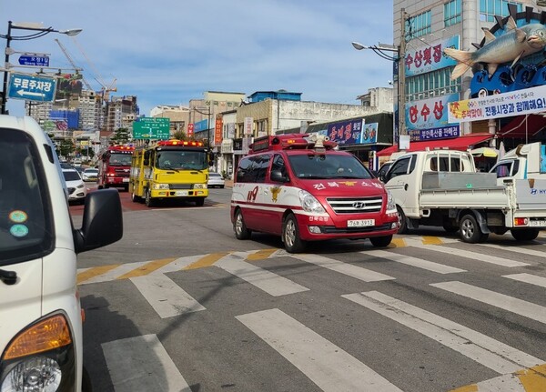 부안소방서 국민참여 소방차 길터주기 캠페인