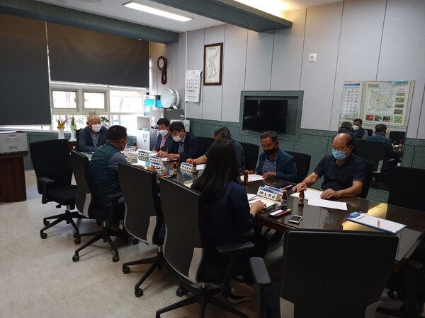 부안 줄포면, 2022년도 예산 편성 주민참여예산 심의회 개최