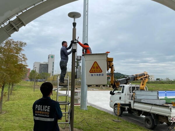 부안서, 지방정원 다목적광장에 방범용 CCTV설치