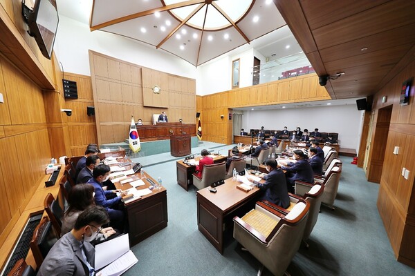 부안군의회, 제325회 임시회 개회