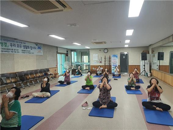 부안 상서면 주민자치센터, 생활체조 프로그램 수강생 모집