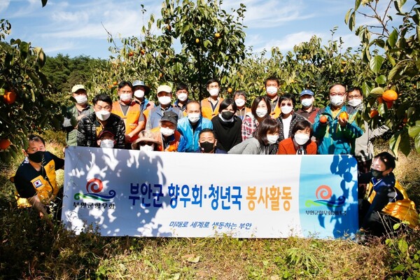 부안군향우회-부안군자원봉사센터, 사랑愛 농촌일손돕기 전개