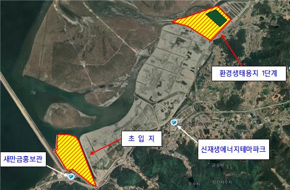 새만금 신규 매립지 초입지·환경생태용지 부안군 행정구역 최종 결정