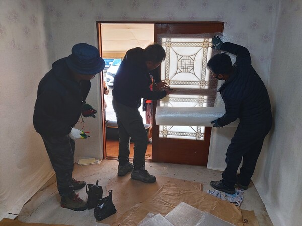 부안 주산 청년회·농민회, 이웃사랑 실천