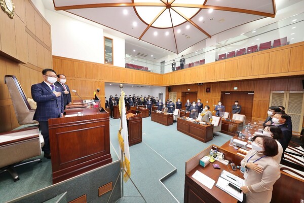 부안군의회 제326회 제2차 정례회 개회