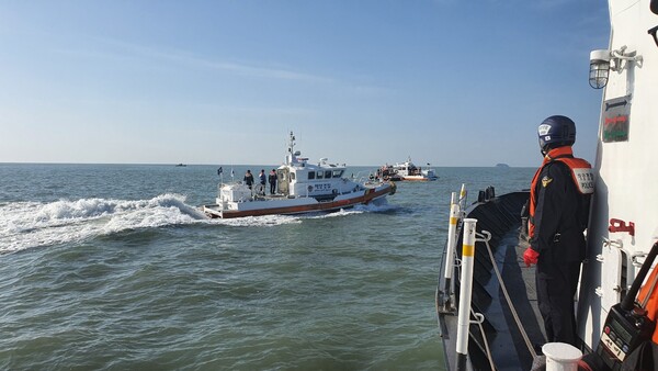 부안해경, 구조 역량강화를 위한 수난대비 훈련 실시