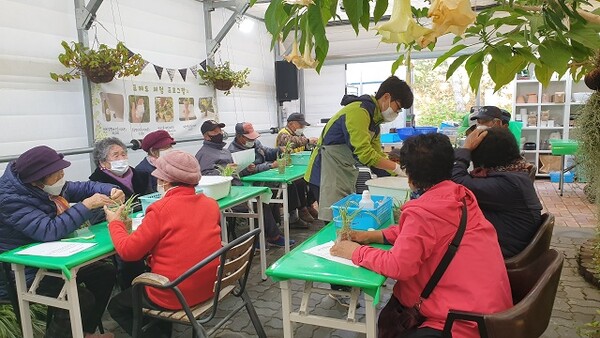 부안 동진면, 노인일자리 어르신 우울감 해소 체험 마련