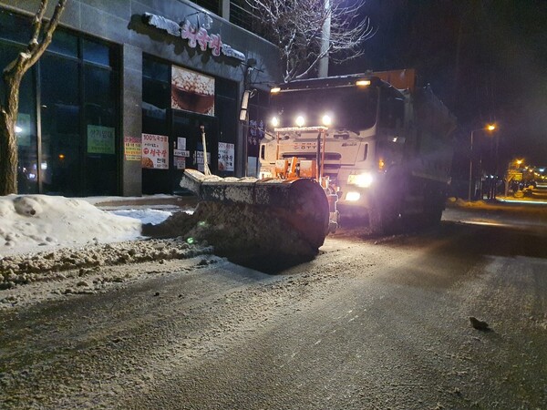 부안군, 설해 신속대응 체계 구축 군민 생명·재산 보호 집중