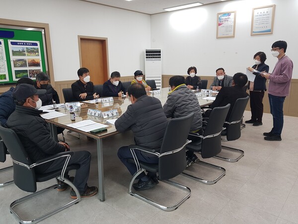 부안 하서면 지역사회보장협의체, 연말 사랑나눔 복지사업 회의 개최