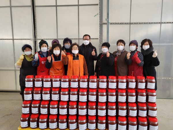 부안농협 설맞이 사랑의 밑반찬 나눔봉사 행사