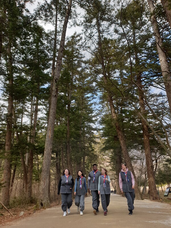 세계잼버리 개최지 한국 유학생 스카우트, 홍보 집중