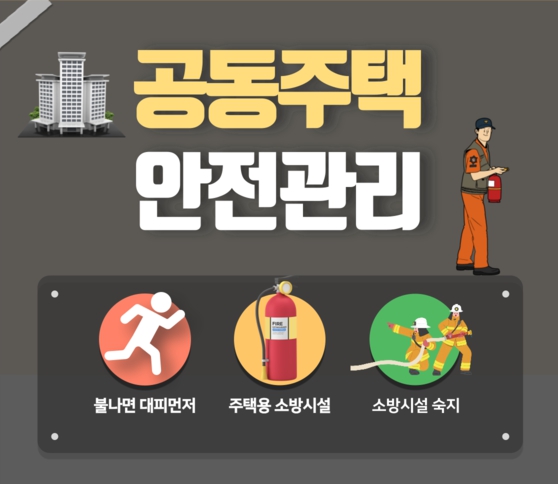 부안소방서, 공동주택 화재안전관리 당부