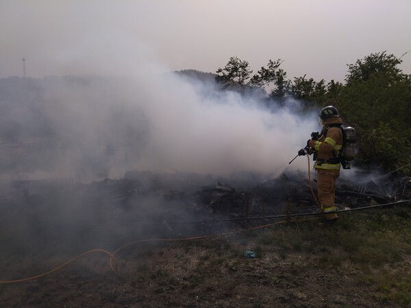 부안소방서, 건조한 봄철 산불 주의 당부