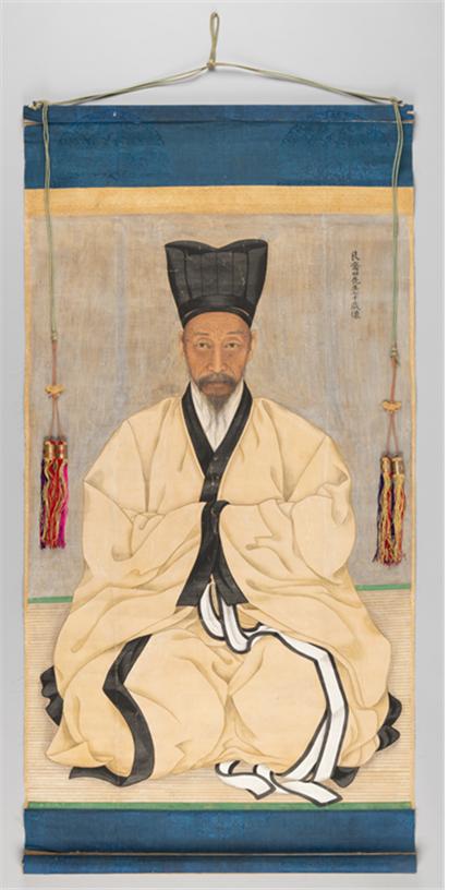 조선 학자 간재 전우 초상화 전라북도 유형문화재 지정