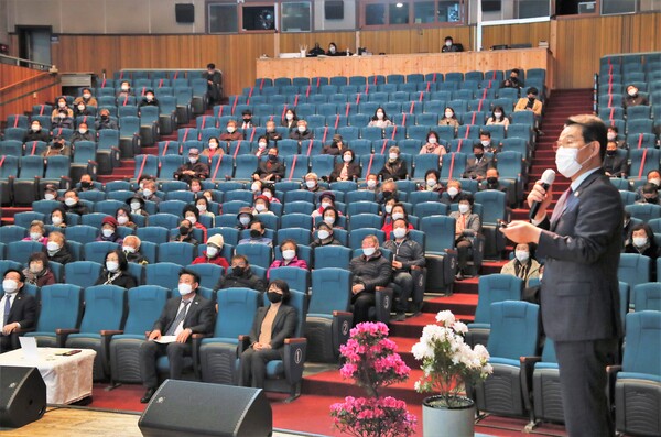 권익현 부안군수 행안면 주민과의 생생소통 대화 성료