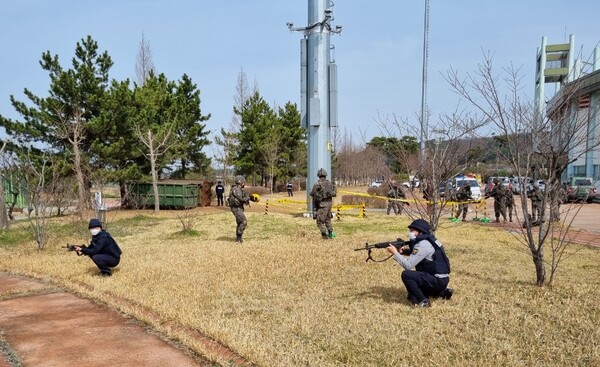 부안경찰서, 유관기관 합동 대테러 훈련 실시