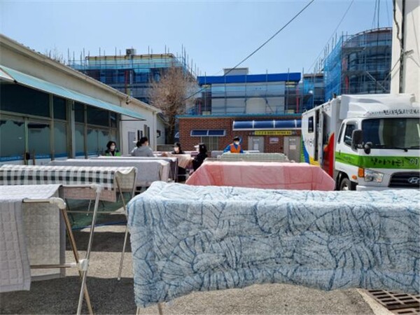 부안 변산면, 새봄맞이 이동빨래방 운영