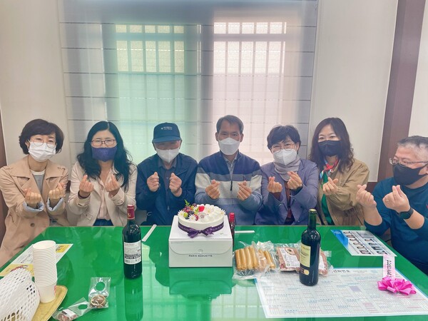 주산면, 최고령 어르신 생신축하 및 건강기원