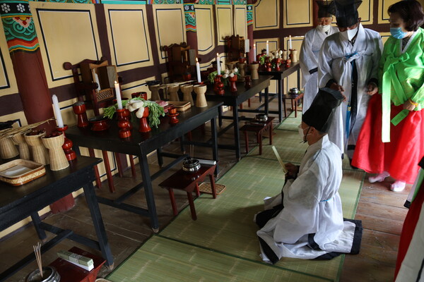 김주언 부안해경서장, 효충사 석전대제 행사 참석