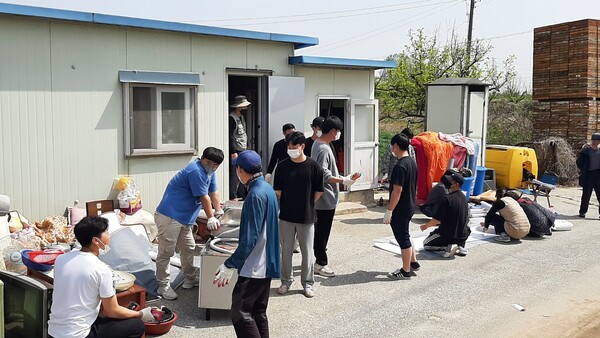 부안군4-H연합회, 소외계층 주거환경개선 봉사활동 실천