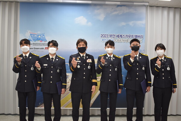 부안소방서, 신규 임용 소방공무원 환영식