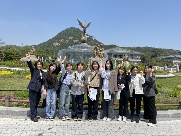 부안여고 ‘지구지킴이 다시씀’, 청와대 방문 자원순환활동 앞장