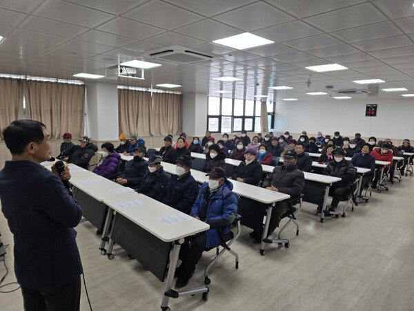 주산면, 2025년 노인일자리사업 발대식·안전교육 실시