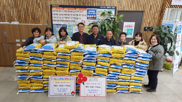 부안 줄포면, 설맞이 지역업체 기부행렬 줄이어