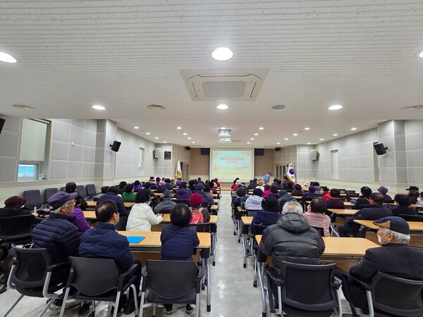 부안읍, 노인일자리 참여자 무료 결핵 검진‧감염병 예방교육 실시