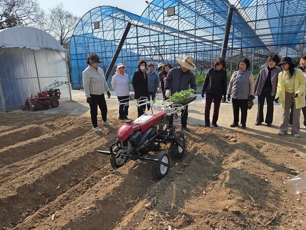부안군, 신규·여성농업인 대상 농기계안전 사용 교육 실시