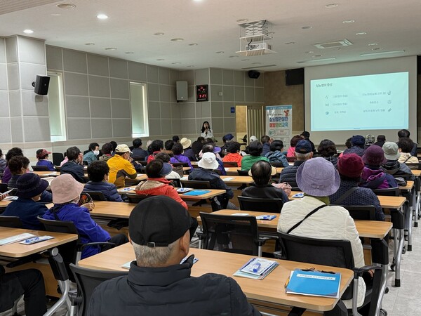부안읍, 노인일자리 참여자 심뇌혈관질환 예방교육 실시