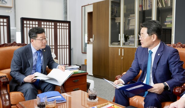 권익현 부안군수, 국회 방문 국가예산 등 현안 건의