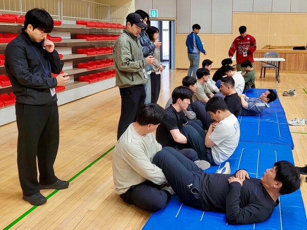 부안소방서, 2025년 소방공무원 체력검정 실시