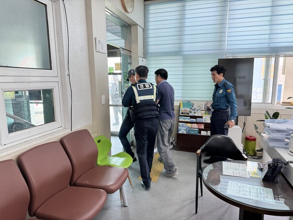 진서면, 악성 민원 비상상황 대비 모의훈련 실시