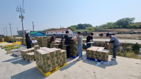 부안 동진면, 영농철 일손돕기 지원