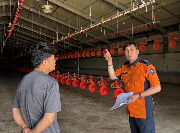 부안소방서장, 축사시설 현장 방문