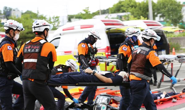 부안소방서,‘병원 전 응급환자 중증도 분류체계’홍보