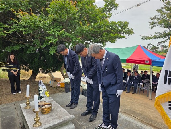 줄포면, 제70회 현충일 추념 행사 거행