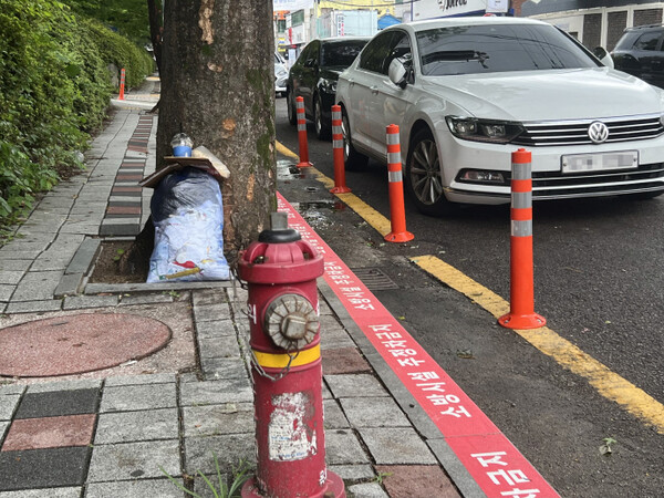 부안소방서, 소화전 5m 거리두기 실천 홍보