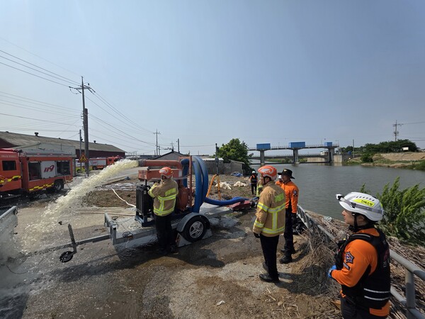 부안소방서, 재난 대응 훈련·장비 점검 총력