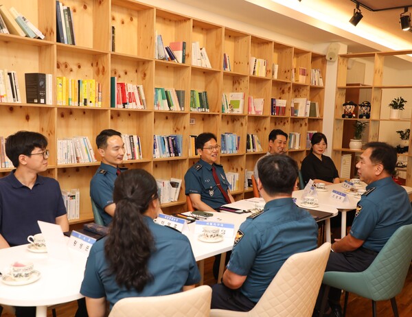 김철문 전북경찰청장, 부안경찰서 치안현장 방문