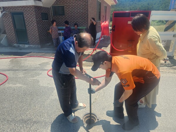 부안군, 주민 참여 비상소화장치 교육 실시