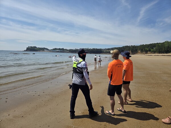 부안해경, 여름철 물놀이 안전사고 주의보 위험예보제 발령