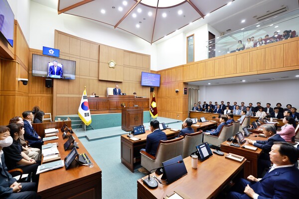 부안군의회, 제363회 임시회 개회