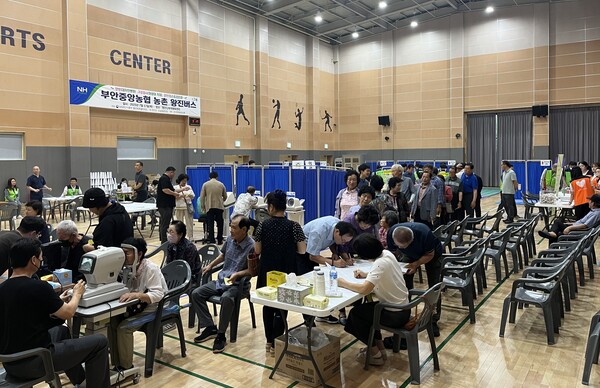 부안군, 상서·행안면 찾아가는 농촌왕진버스 운영