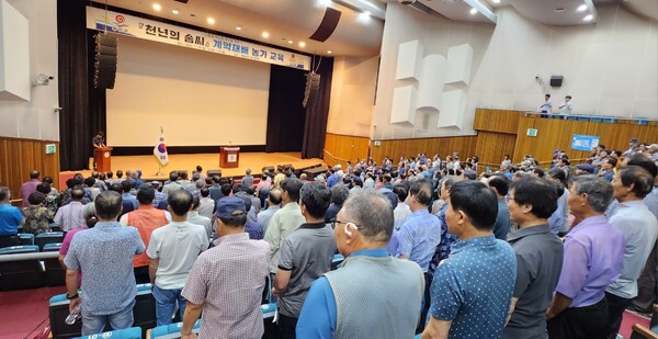 부안군, 부안 쌀 천년의 솜씨 계약재배 농가 교육 실시